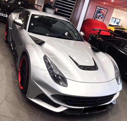 High Quality Carbon Fiber for Ferrari F12 Carbon Fiber Cover Decoration F12 Carbon Fiber Engine Compartment Tuyere Small Piece