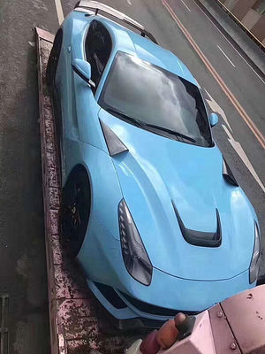 High Quality Carbon Fiber for Ferrari F12 Carbon Fiber Cover Decoration F12 Carbon Fiber Engine Compartment Tuyere Small Piece