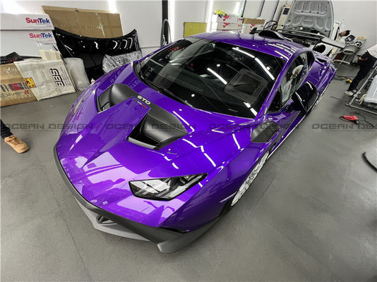 Dry Carbon Fiber Carbon Fiber Body Kit for Lamborghini Huracan STO Huracan STO Upgrades OEM-style Front Shovel Diffuser Body Kit
