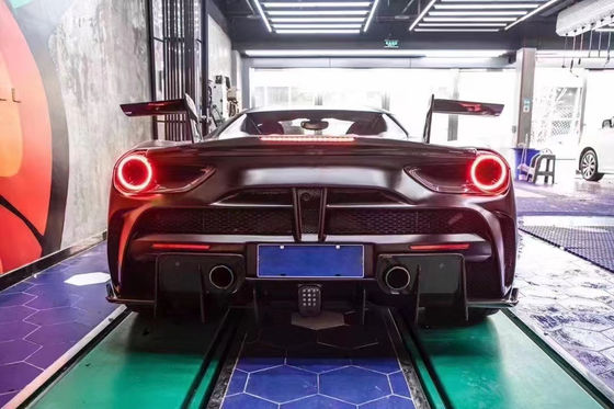 Auto Parts ForFerrari 488 Body Kit 488 Upgraded MSY Style Front and Rear Bumper Spoiler Carbon Fiber Body Kit