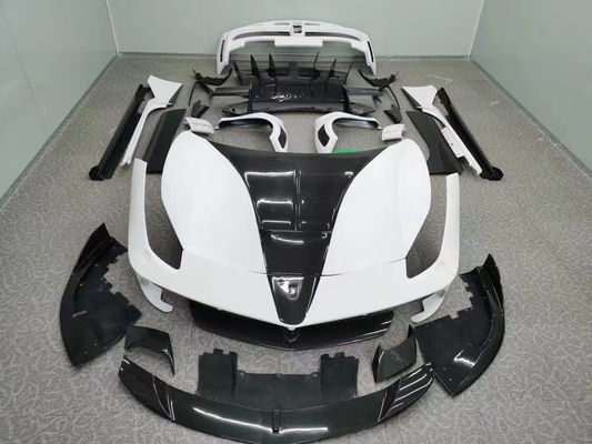 Auto Parts ForFerrari 488 Body Kit 488 Upgraded MSY Style Front and Rear Bumper Spoiler Carbon Fiber Body Kit