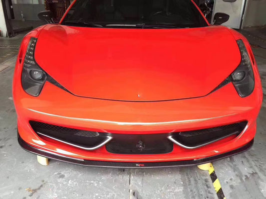 For Ferrari 458 Carbon Fiber Body Kit 458 Carbon Fiber Front Lip Diffuser Spoiler Side Skirt Body Kit