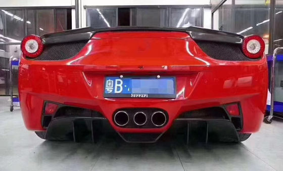 For Ferrari 458 Carbon Fiber Body Kit 458 Carbon Fiber Front Lip Diffuser Spoiler Side Skirt Body Kit