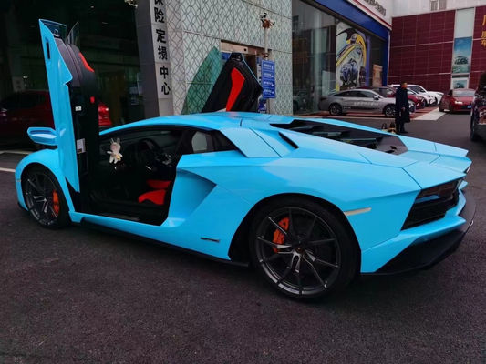 For Lamborghini Aventador LP700 Carbon Fiber Body Kit LP740 Style Front and Rear Bumper Spoilers