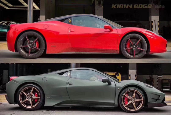 Auto Parts ForFerrari 458 Body Kit 458 Upgraded Misha Style Front and Rear Bumper Side Skirt Hood Spoiler Body Kit