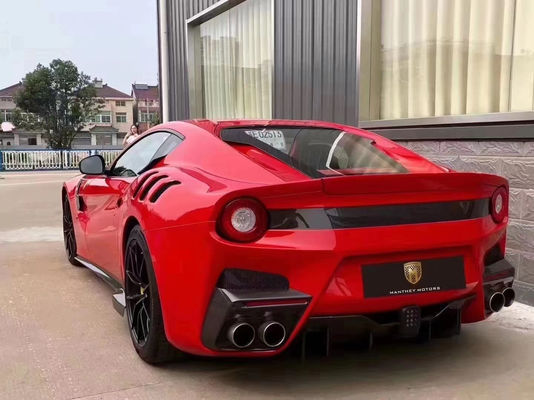 New Product for Ferrari F12 Body Kit F12 Upgraded TDF Style Front and Rear Bumpers