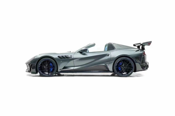 For Ferrari 812 Carbon Fiber Body Kit 812 Upgraded MSY Style Carbon Fiber Front and Rear Bumper Spoiler Wing