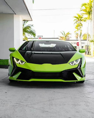 For Lamborghini LP580 LP610 EVO Carbon Fiber Body Kit LP580 LP610 EVO Upgraded TecNIA-style Front Bumper Body Kit