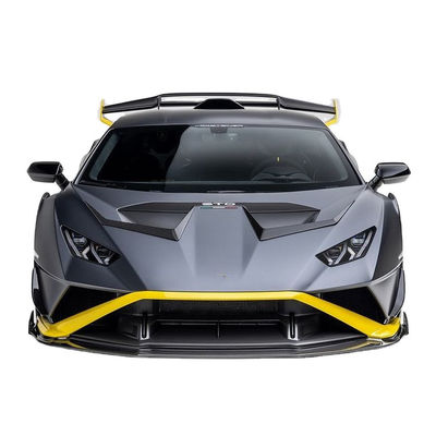 For Lamborghini STO Carbon Fiber Body Kit STO Upgraded Vors Style Front Lip Diffuser Side Skirt Hood Carbon Fiber Body Kit