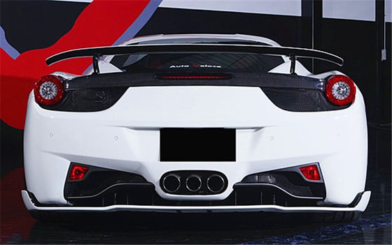 For Ferrari 458 Carbon Fiber Body Kit 458 Carbon Fiber Front Lip Diffuser Spoiler Body Kit