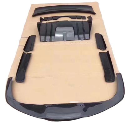 For Ferrari F430 Body Kit F430 Upgraded HAMANN Style Front Shovel Diffuser Spoiler Side Skirt F430 Carbon Fiber Body Kit