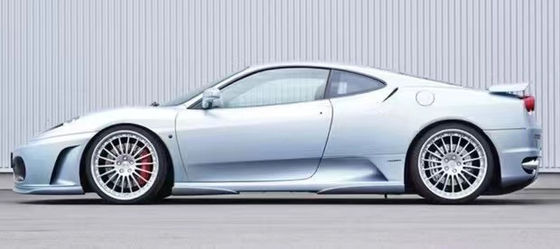For Ferrari F430 Body Kit F430 Upgraded HAMANN Style Front Shovel Diffuser Spoiler Side Skirt F430 Carbon Fiber Body Kit