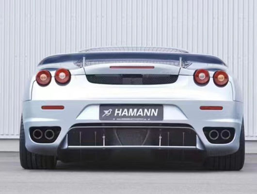 For Ferrari F430 Body Kit F430 Upgraded HAMANN Style Front Shovel Diffuser Spoiler Side Skirt F430 Carbon Fiber Body Kit