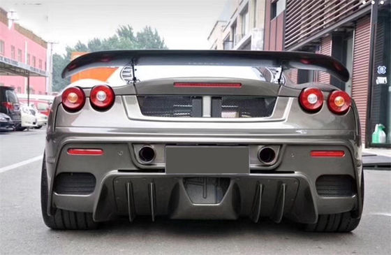 For Ferrari F430 Body Kit F430 Upgraded ASI Style Front and Rear Bumpers Spoiler F430 Carbon Fiber Body Kit