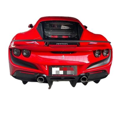 For Ferrari F8 Carbon Fiber Spoiler F8 Upgraded Novi Style Carbon Fiber Tail Spoiler