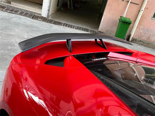 For Ferrari F8 Carbon Fiber Spoiler F8 Upgraded Novi Style Carbon Fiber Tail Spoiler