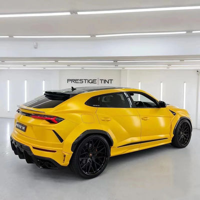 1016 Style Lamborghini Body Kit Urus Carbon Fiber Front Lip Diffuser Spoiler Hood White