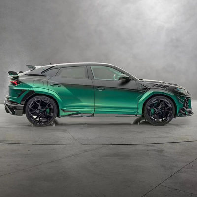 280mm Lamborghini Body Kit URUS MSY Style Front And Rear Bumper Spoiler Hood Kit Green