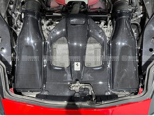 Auto Parts for Ferrari 812 Carbon Fiber Interior 812 Carbon Fiber Engine Hatch Guard