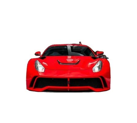For Ferrari F12 Carbon Fiber Wide-body Kit F12 Upgrade NOtc N-Largos-style Rear Bumper Carbon Fiber Wide-body Kit