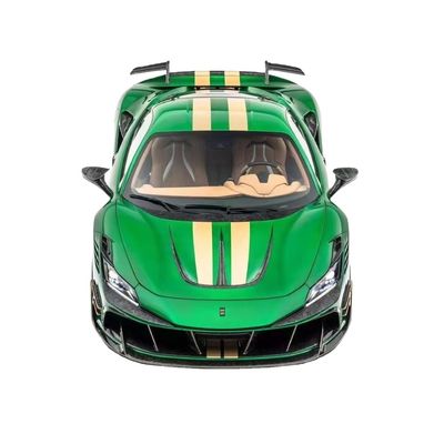For Ferrari F8 Carbon Fiber Body Kit F8 Upgrades MSY-style Front and Rear Bumper Spoiler Hood Body Kit