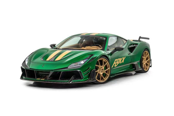 For Ferrari F8 Carbon Fiber Body Kit F8 Upgrades MSY-style Front and Rear Bumper Spoiler Hood Body Kit
