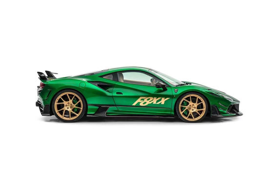 For Ferrari F8 Carbon Fiber Body Kit F8 Upgrades MSY-style Front and Rear Bumper Spoiler Hood Body Kit
