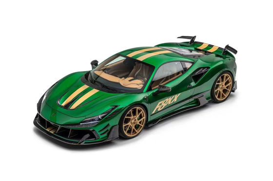 For Ferrari F8 Carbon Fiber Body Kit F8 Upgrades MSY-style Front and Rear Bumper Spoiler Hood Body Kit