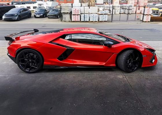 Revuelto Lamborghini Body Kit DMC Style Red Carbon Fiber Spoiler Wing