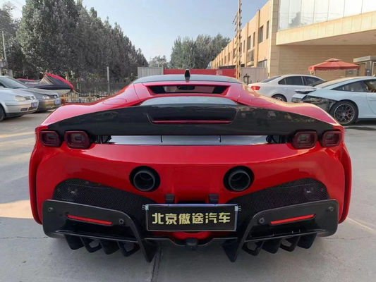 Carbon Fiber Spoiler Carbon Fiber Spoiler for Ferrari SF90  SF90 Upgraded OEM Style Spoiler Tail