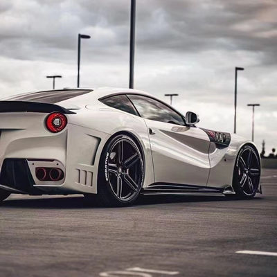 For Ferrari F12 Carbon Fiber Body Kit F12 Upgrades the SVR-style Front and Rear Bumper Spoilers With Hood Fenders