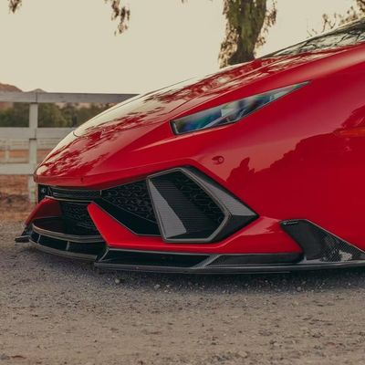Replace Lamborghini Universal Wide Body Kits LP610 Huracan Evo Body Kit Front Lip Air Intake