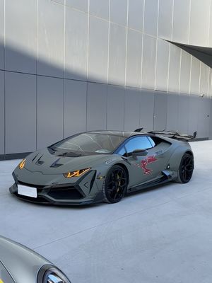 Huracan LP580 610 Carbon Fiber Body Kit  EVO Replace Front Bumper Wheel Arch