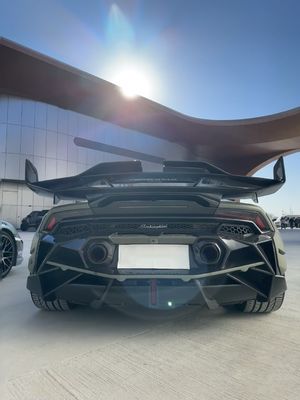 Huracan LP580 610 Carbon Fiber Body Kit  EVO Replace Front Bumper Wheel Arch