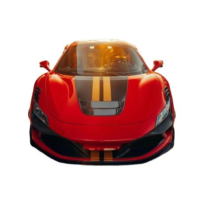 240 X 80 X 50mm Ferrari Body Kit KEYV Style Front Splitter Diffuser Carbon Fiber
