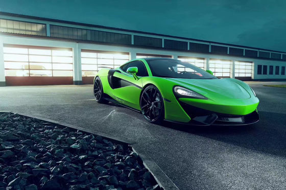 For McLaren 540c 570s 570gt Carbon Fiber Body Kit 540c 570s 570gt Upgraded NOVI Style Front Lip Diffuser Spoiler