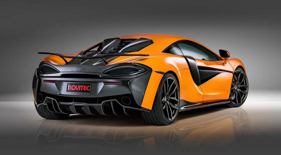 For McLaren 540c 570s 570gt Carbon Fiber Body Kit 540c 570s 570gt Upgraded NOVI Style Front Lip Diffuser Spoiler