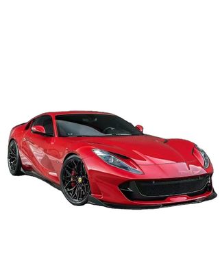 1016 Ferrari Body Kit 812 190mm  Carbon Fiber front bumper diffuser Spoiler