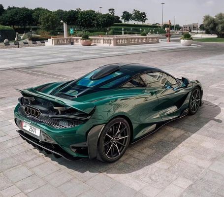 For McLaren 720s Body Kit 720S Upgrades the 765LT Style Carbon Fiber Front and Rear Bumper Spoiler Body Kit