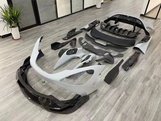 For McLaren 720s Body Kit 720S Upgrades the 765LT Style Carbon Fiber Front and Rear Bumper Spoiler Body Kit