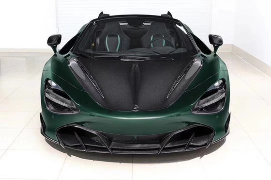 Carbon Fiber Carbon Fiber Body Kit for McLaren 720S 720 Upgraded TOPCAR Style Front Shovel Rear Diffuser Spoiler Cover