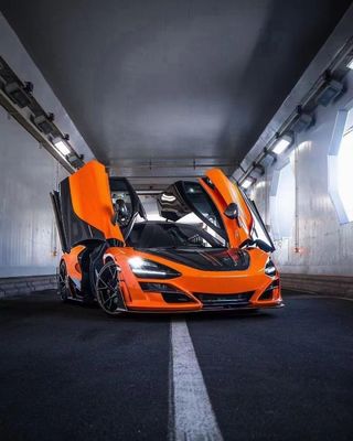 Dry Carbon Fiber for McLaren 720s Carbon Fiber Body Kit 720s Upgraded MSY-style Front and Rear Bumper Spoiler Hood