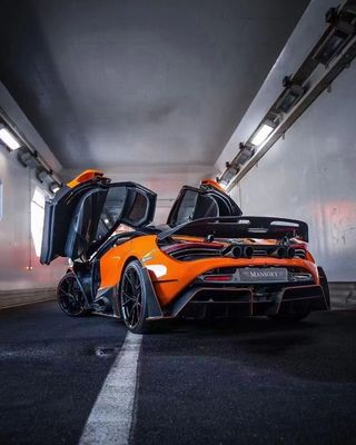 Dry Carbon Fiber for McLaren 720s Carbon Fiber Body Kit 720s Upgraded MSY-style Front and Rear Bumper Spoiler Hood