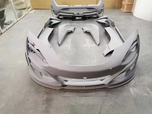 Dry Carbon Fiber for McLaren 720s Carbon Fiber Body Kit 720s Upgraded MSY-style Front and Rear Bumper Spoiler Hood