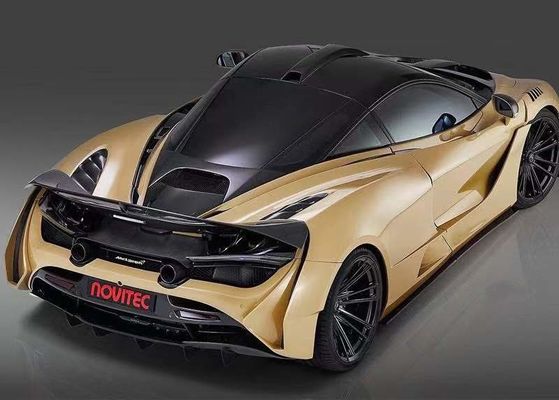 Car Roof Air Scoop for Mclaren 720S N Style Carbon Fiber Roof Air Scoop Vent for Mclaren 720S Coupe 765LT Roof Vent