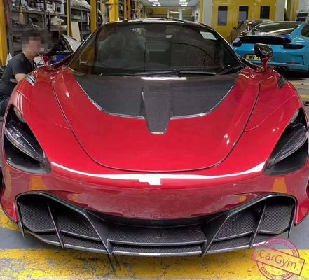 For McLaren 720s Carbon Fiber Hood 720s Upgraded NOVI Style Carbon Fiber Hood Body Kit