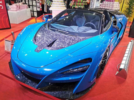 For McLaren 720s Carbon Fiber Hood 720s Upgraded NOVI Style Carbon Fiber Hood Body Kit