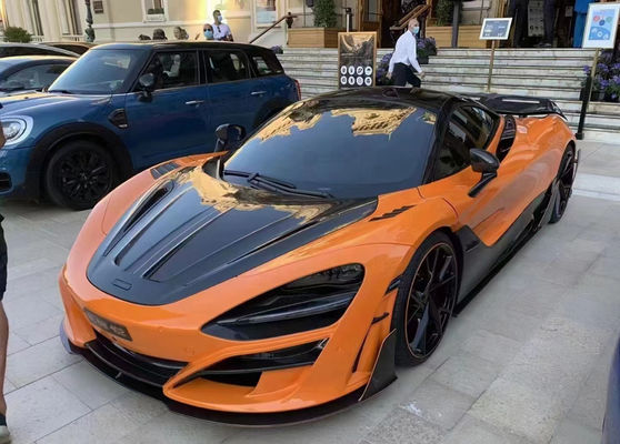 For McLaren 720s Dry Carbon Fiber Body Kit 720s Upgraded MSY-style Carbon Fiber Front and Rear Bumper Spoiler Widebody Kit