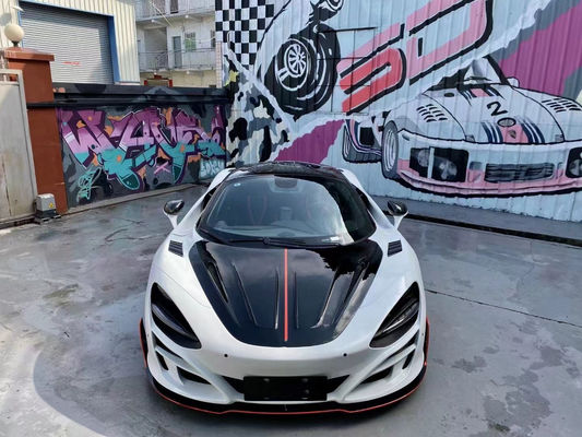 For McLaren 720s Dry Carbon Fiber Body Kit 720s Upgraded MSY-style Carbon Fiber Front and Rear Bumper Spoiler Widebody Kit