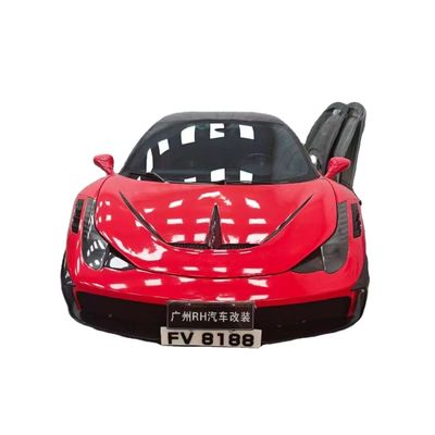 Ferrari 458 Body Kit SP Style Carbon Fiber Front And Rear Bumper Spoiler Hood 2010-2014